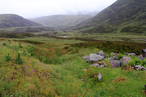 Glen Shee, vue