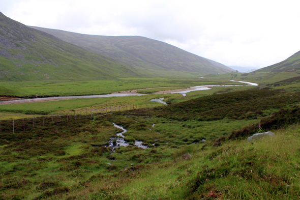 Glen Clunie, paysage