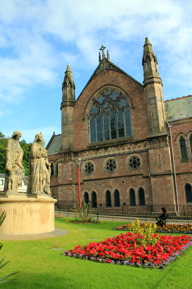 Inverness, Ness Bank, church, écosse