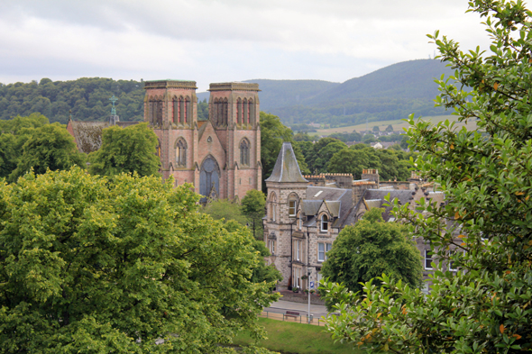 Inverness, cathédrale St André, vue