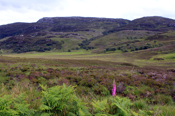 Stratherrick road, écosse