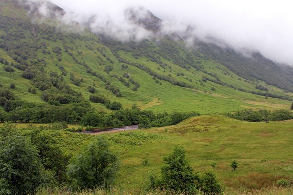 Glen Nevis, écosse, paysage