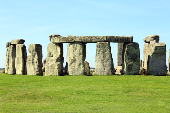 Stonehenge, paysage