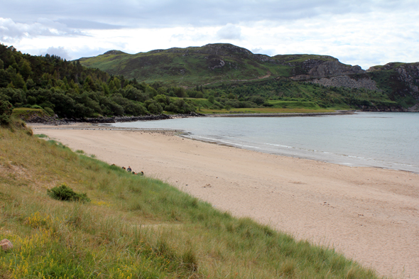 Gruinard Bay, plage