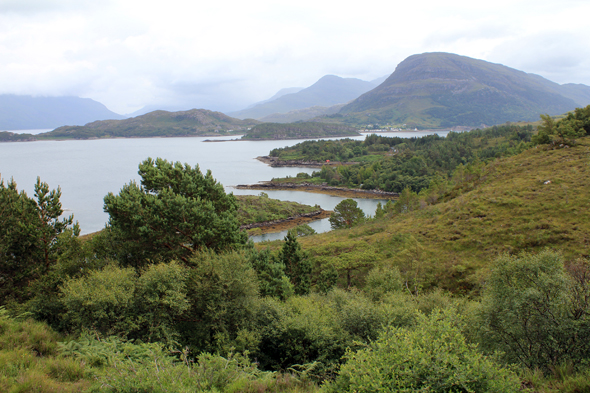 Loch shieldaig, écosse