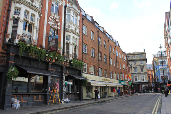 Londres, Covent Garden, rue