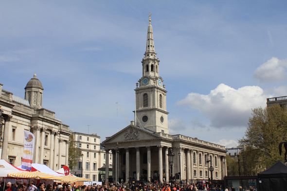 Londres, St Martin-in-the-Fields church
