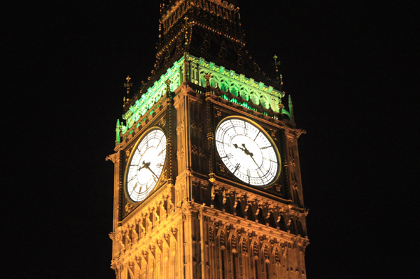 Big Ben, nuit