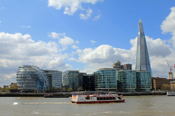 London, City Hall, vue