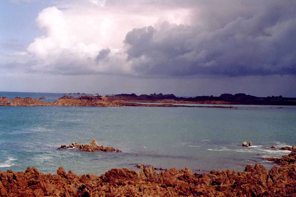 Guernesey, baie de Vazon