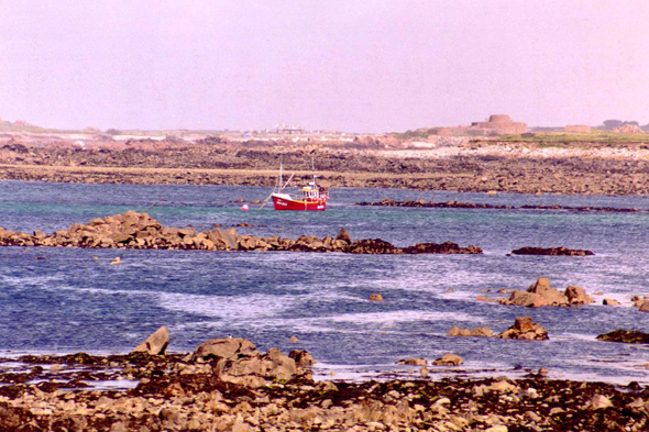 Guernesey, baie de Perelle