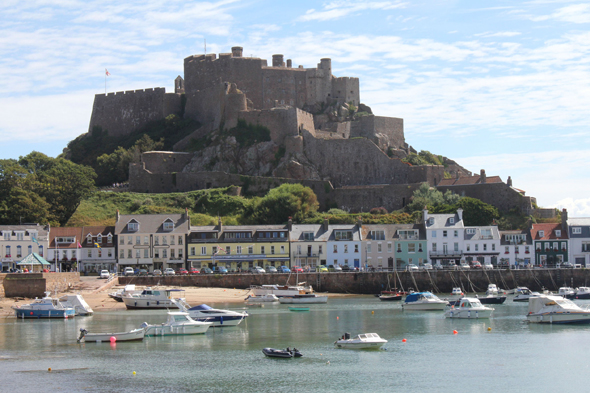 Ile de Jersey, mont Orgueil