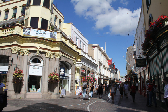 Jersey, Saint-Hélier, rue