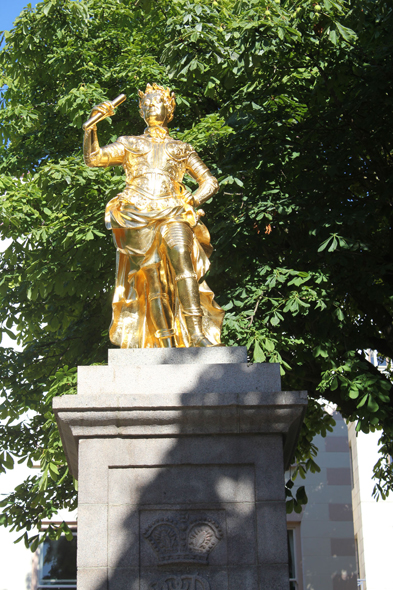 Ile de Jersey, Saint-Hélier, statue