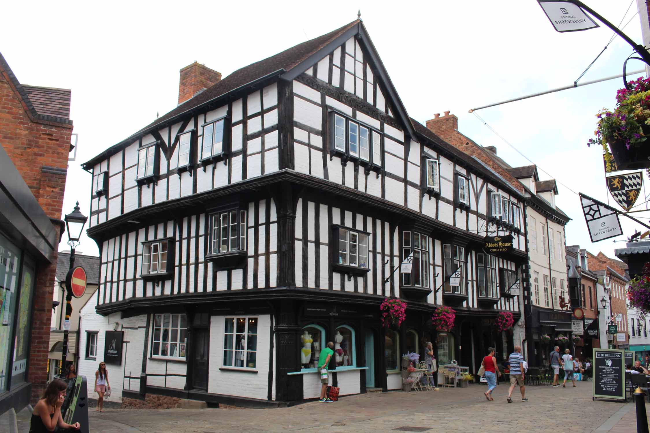 Shrewsbury, maisons typiques
