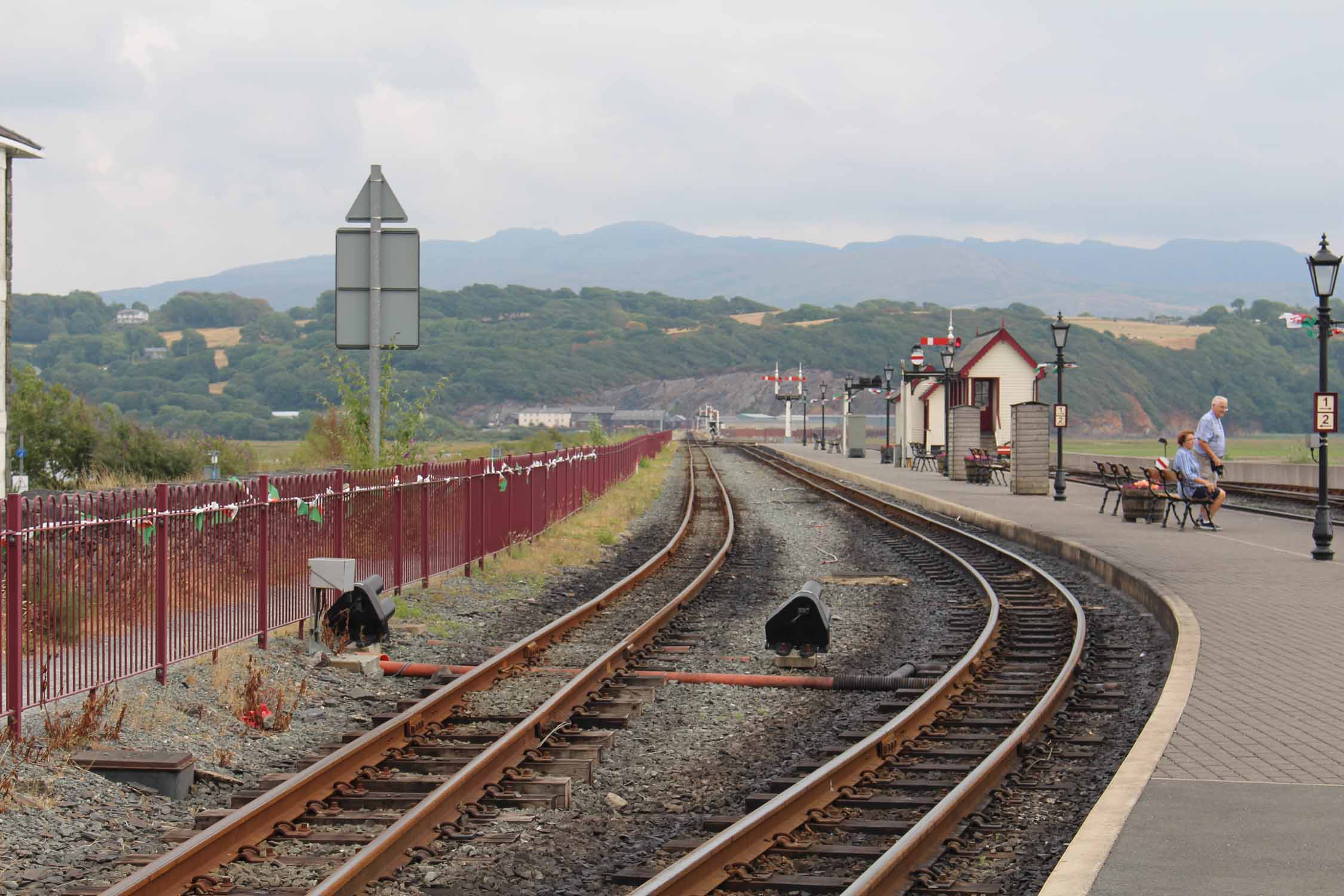 Pays de Galles, Porthmadog, rail