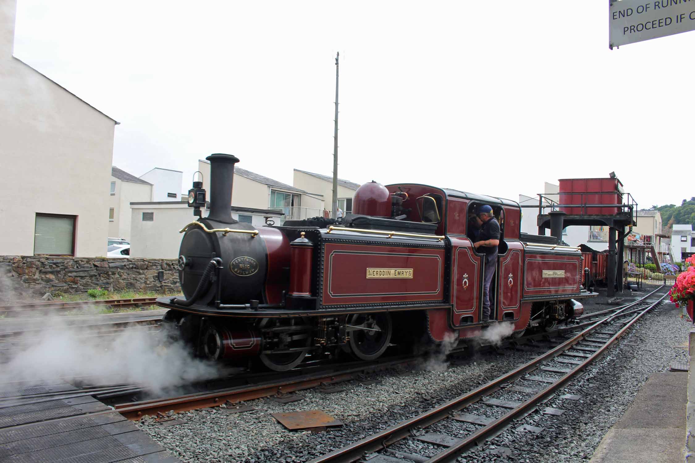 Pays de Galles, Porthmadog, vieux train