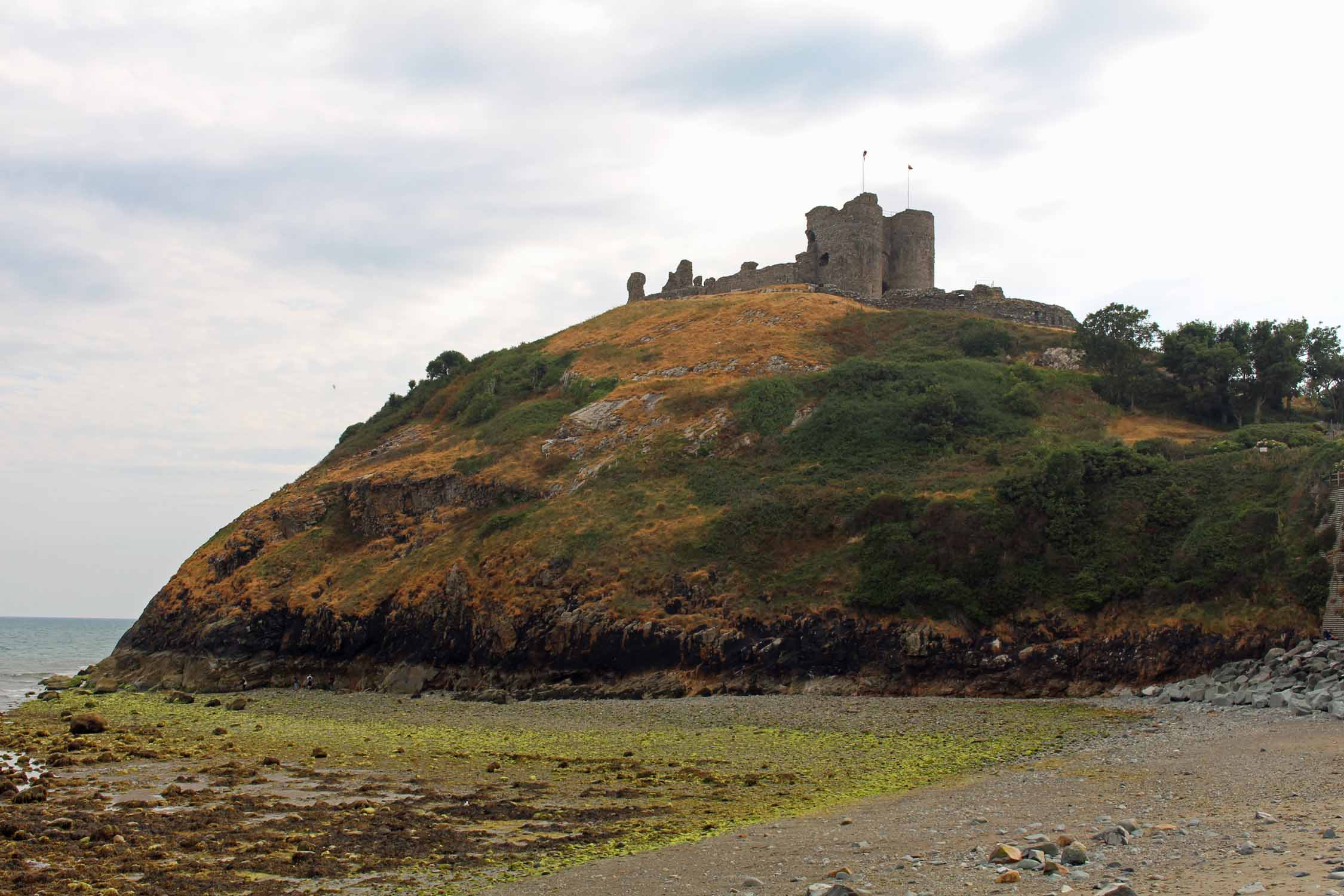 Pays de Galles, château de Criccieth