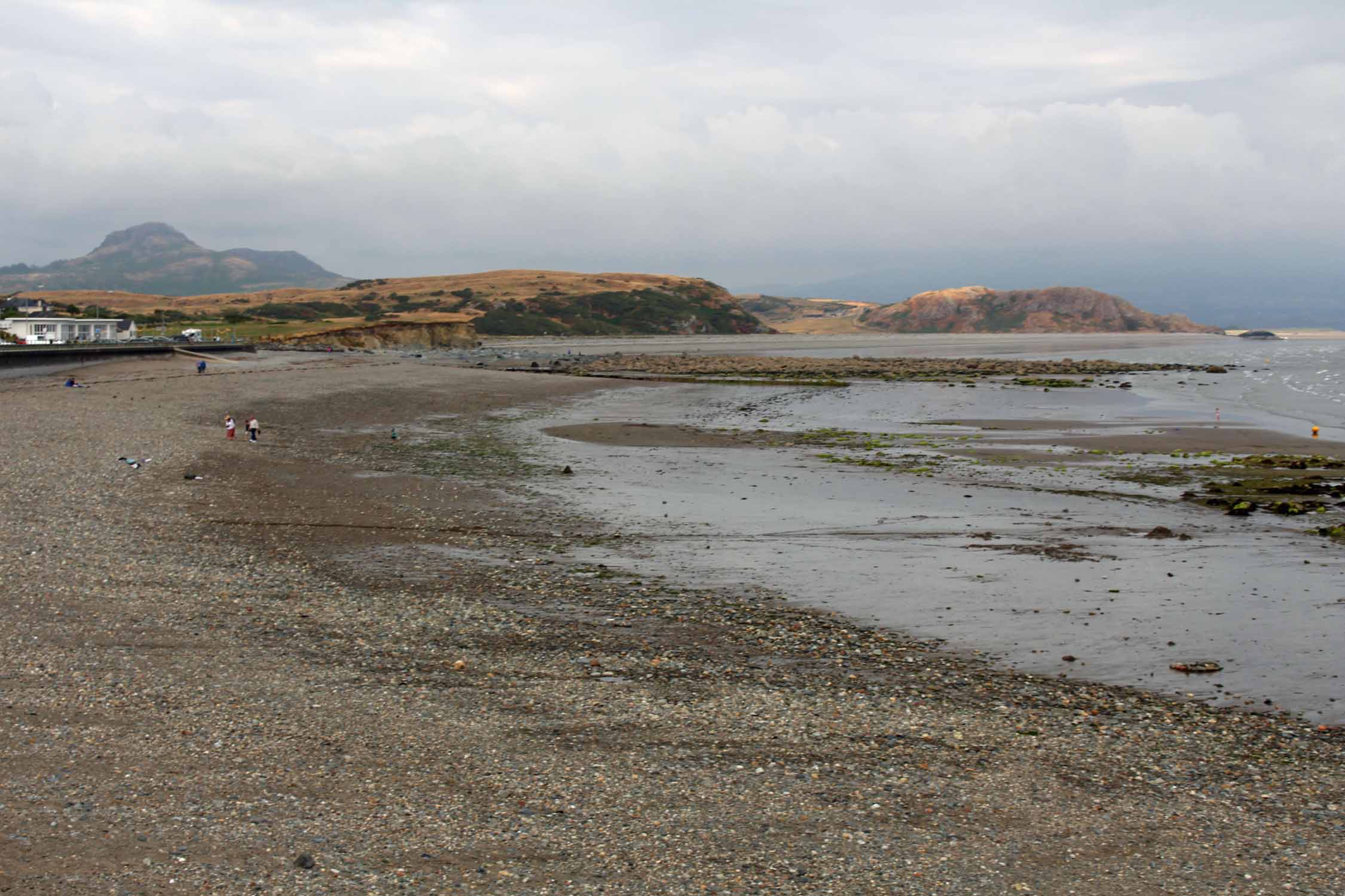 Pays de Galles, plage de Criccieth