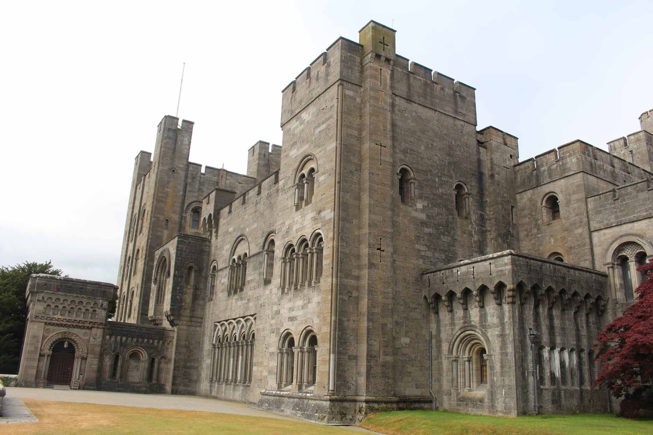 Pays de Galles, château de Penrhyn