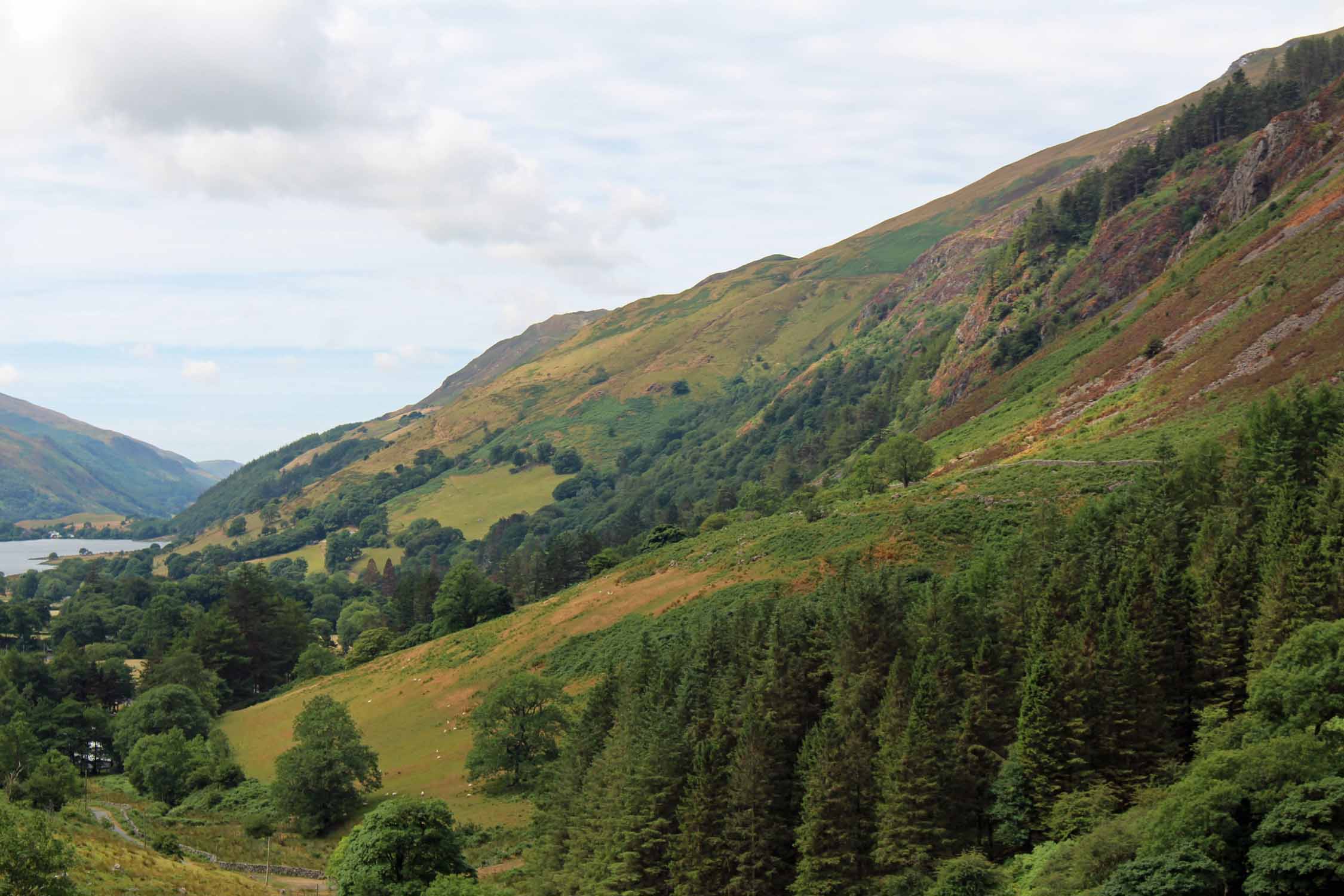 Pays de Galles, col de Bwlch Llyn Bach