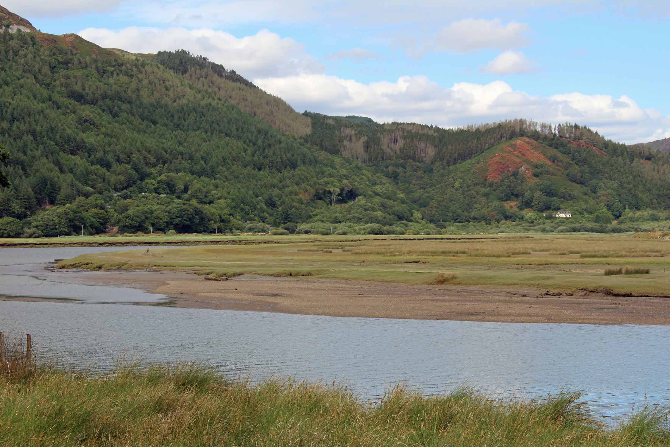 Pays de Galles, riviere Mawddach