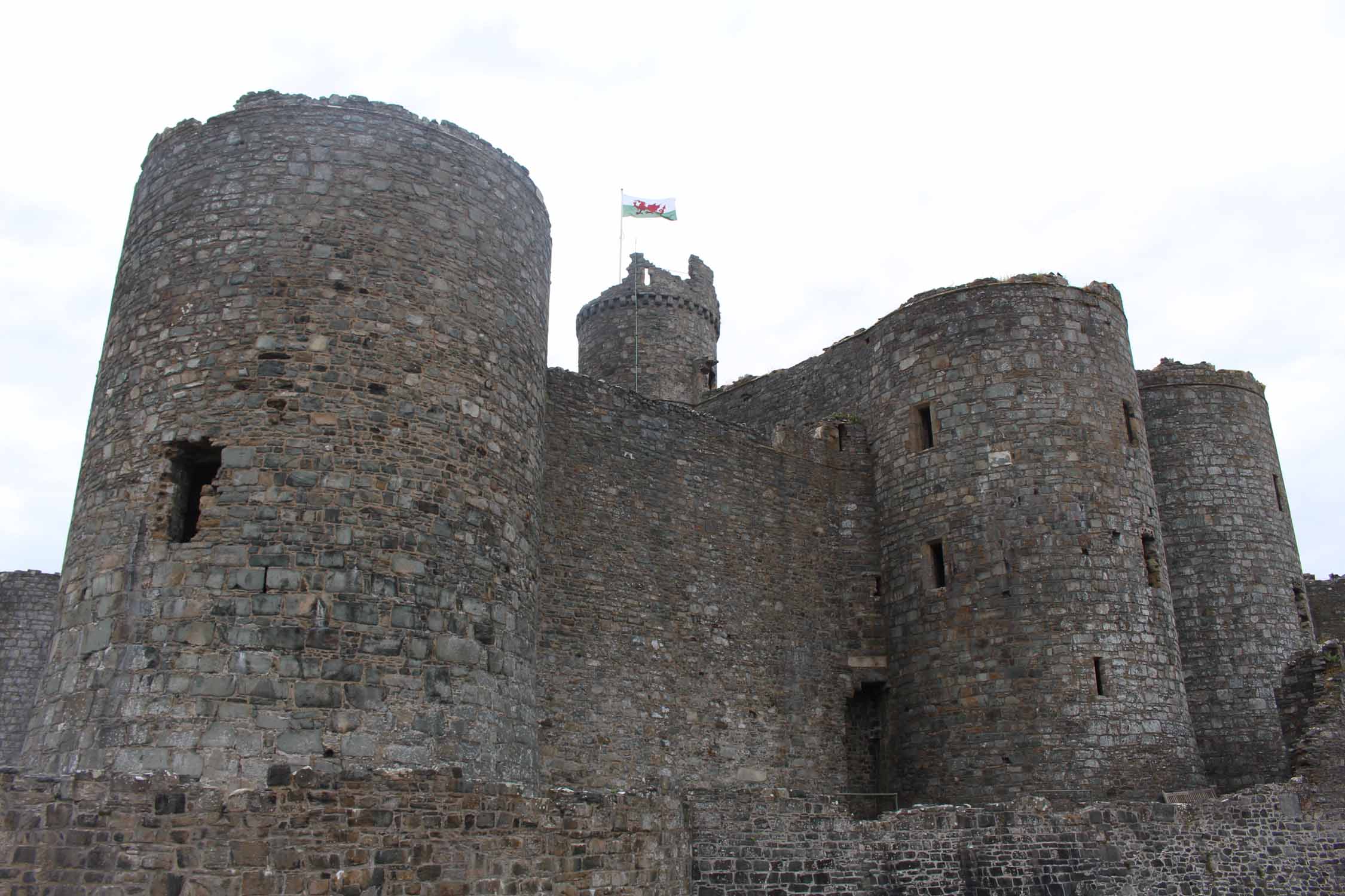 Pays de Galles, château de Harlech