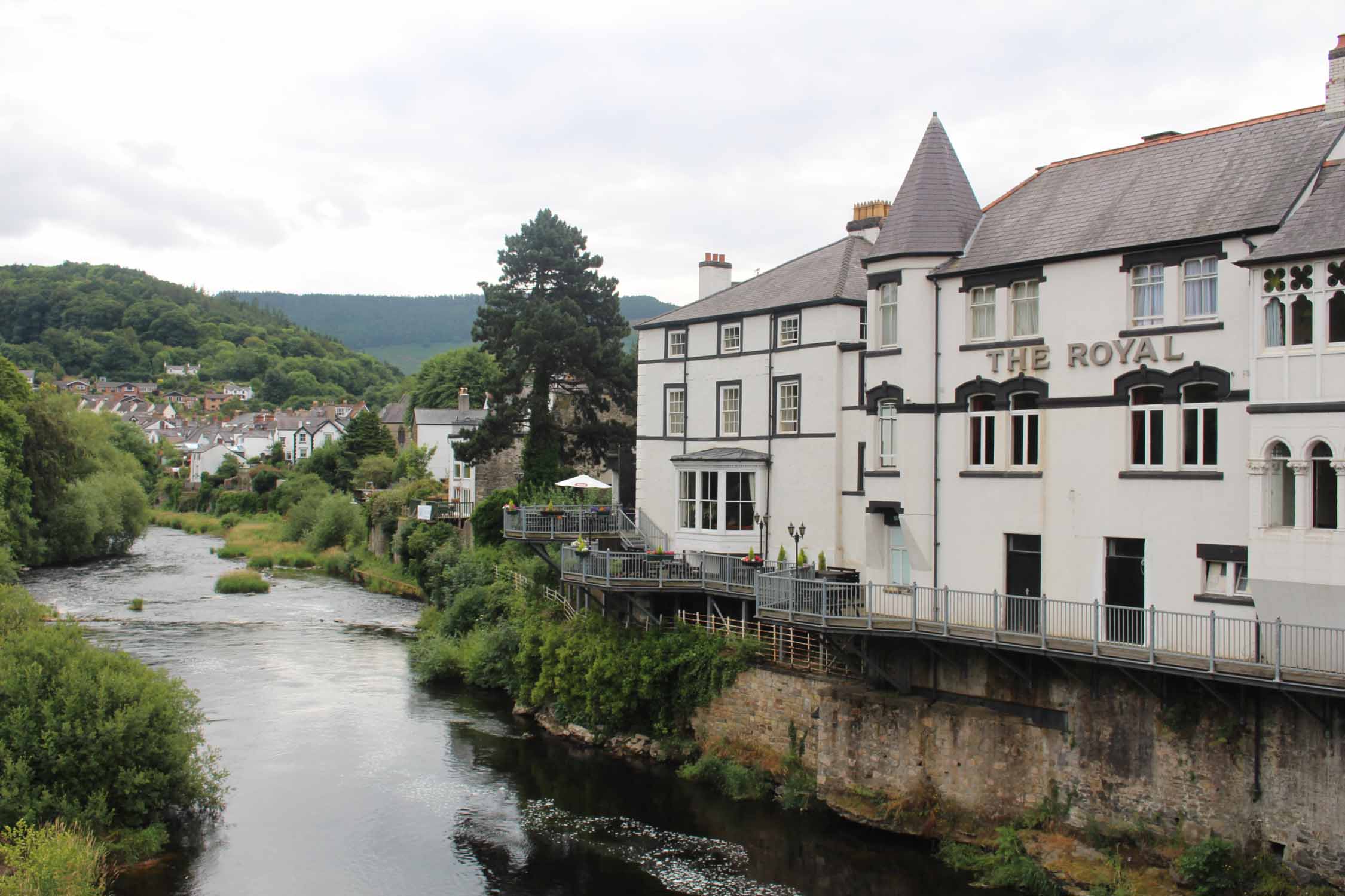 Pays de Galles, Llangollen, rivière Dee