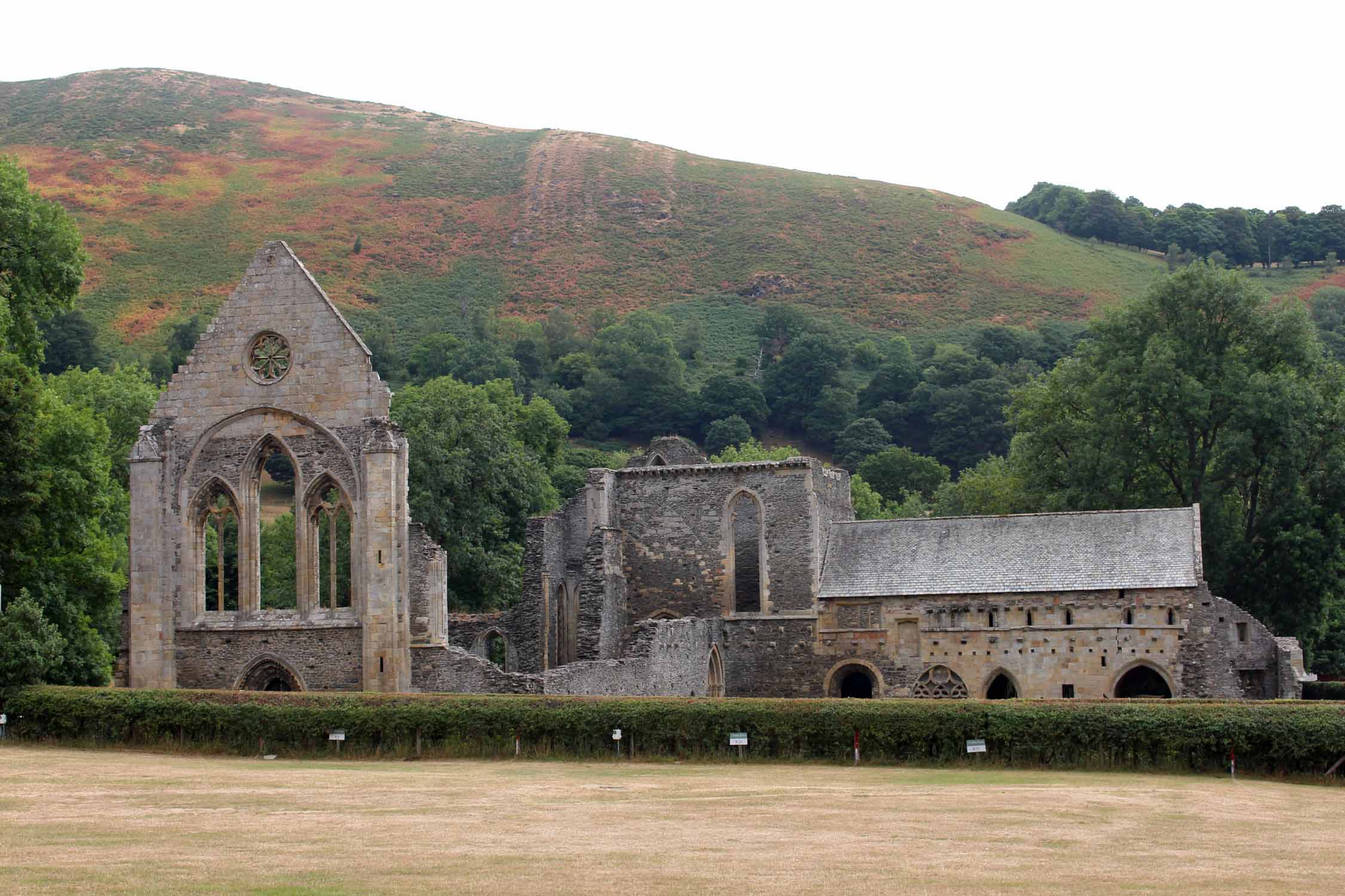 Pays de Galles, abbaye de Valle Crucis