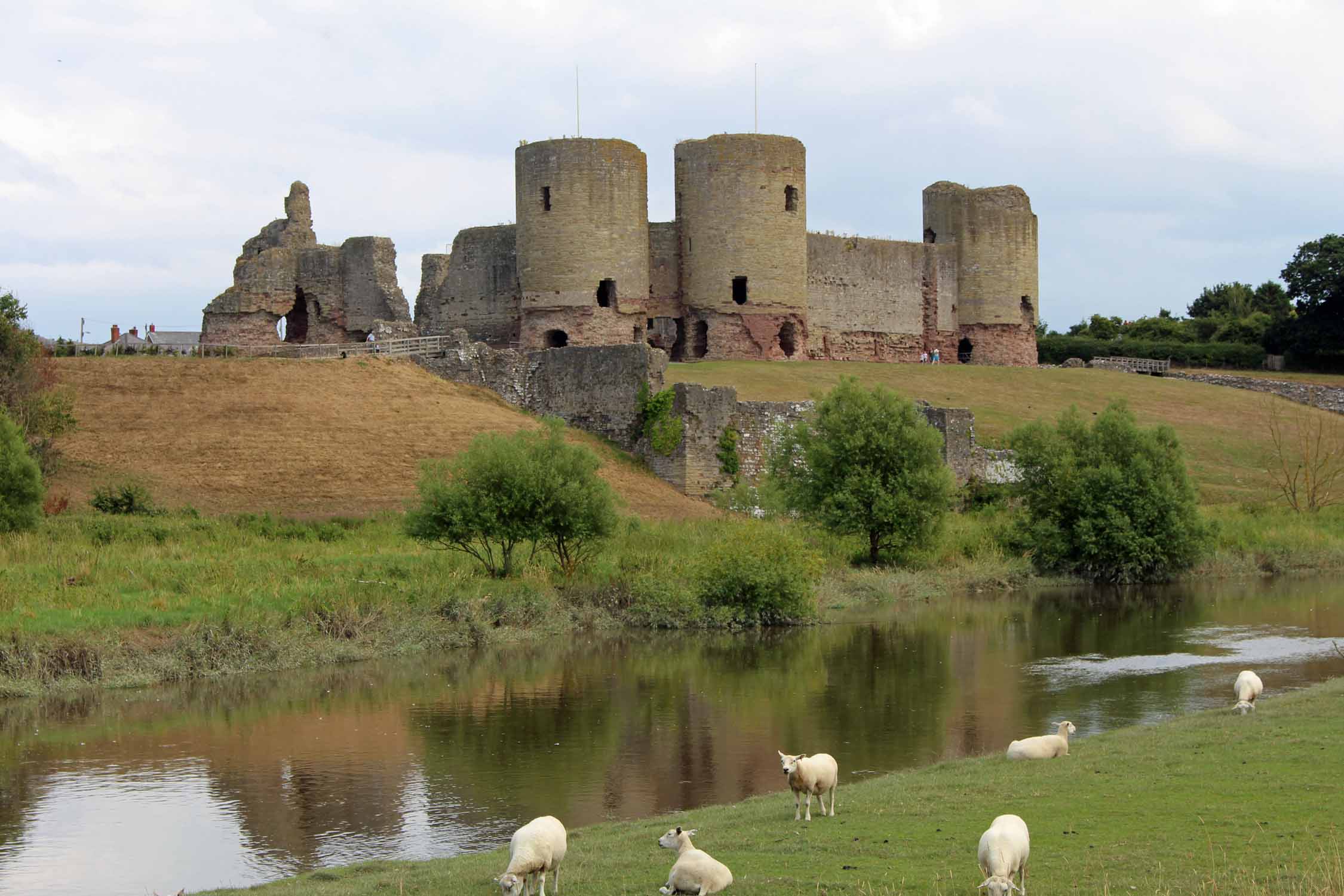 Pays de Galles, château de Rhuddlan