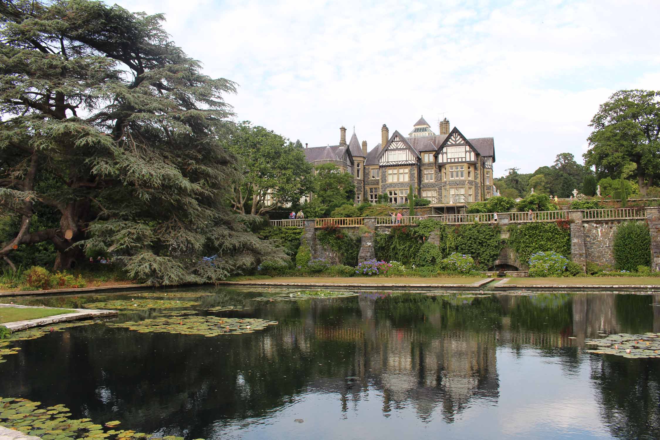 Pays de Galles, jardin de Bodnant, parc