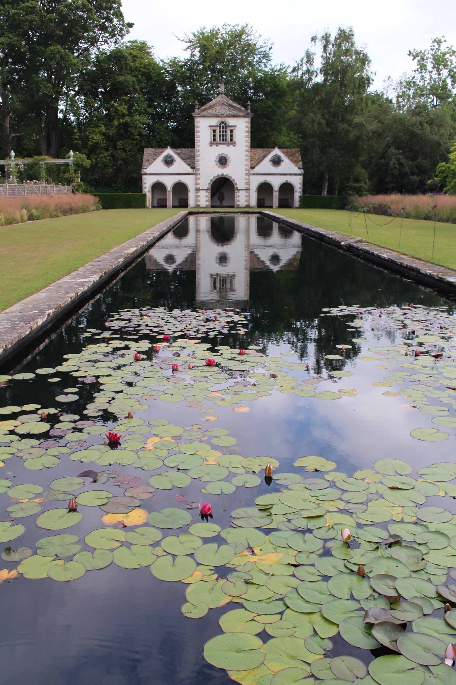 Pays de Galles, jardin de Bodnant, Pin Mill canal