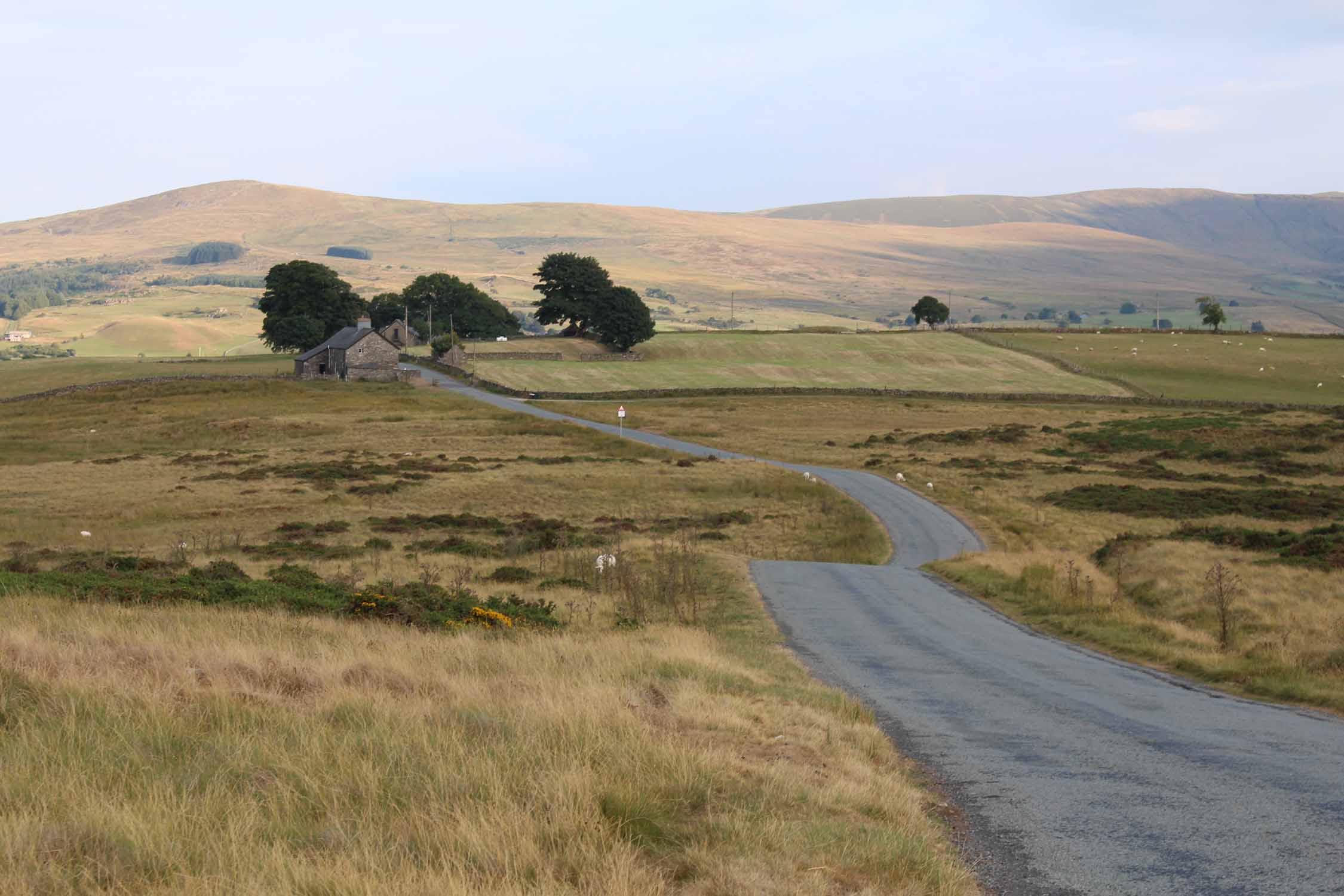 Pays de Galles, Nebo, paysage