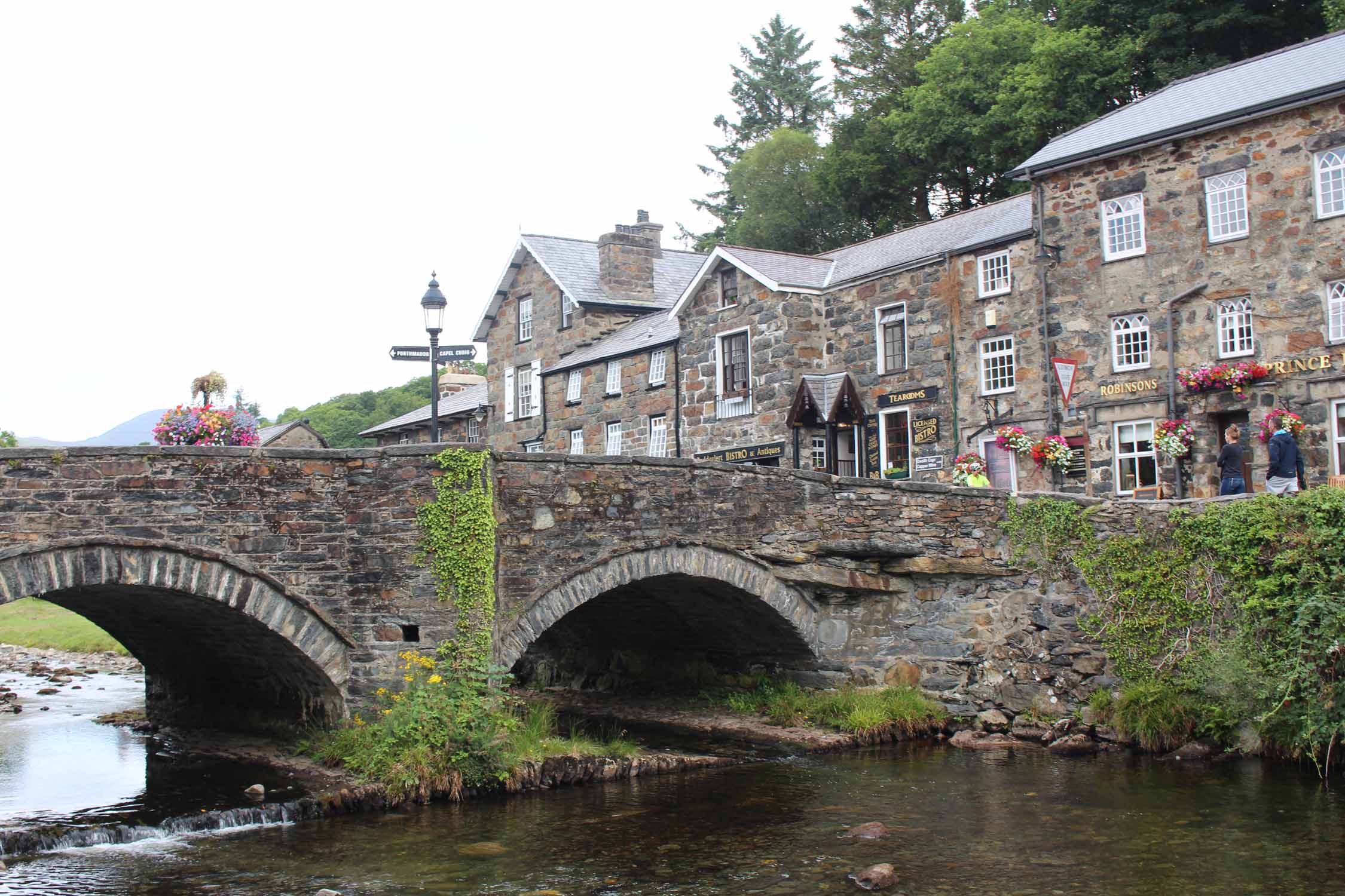 Pays de Galles, Beddgelert, pont