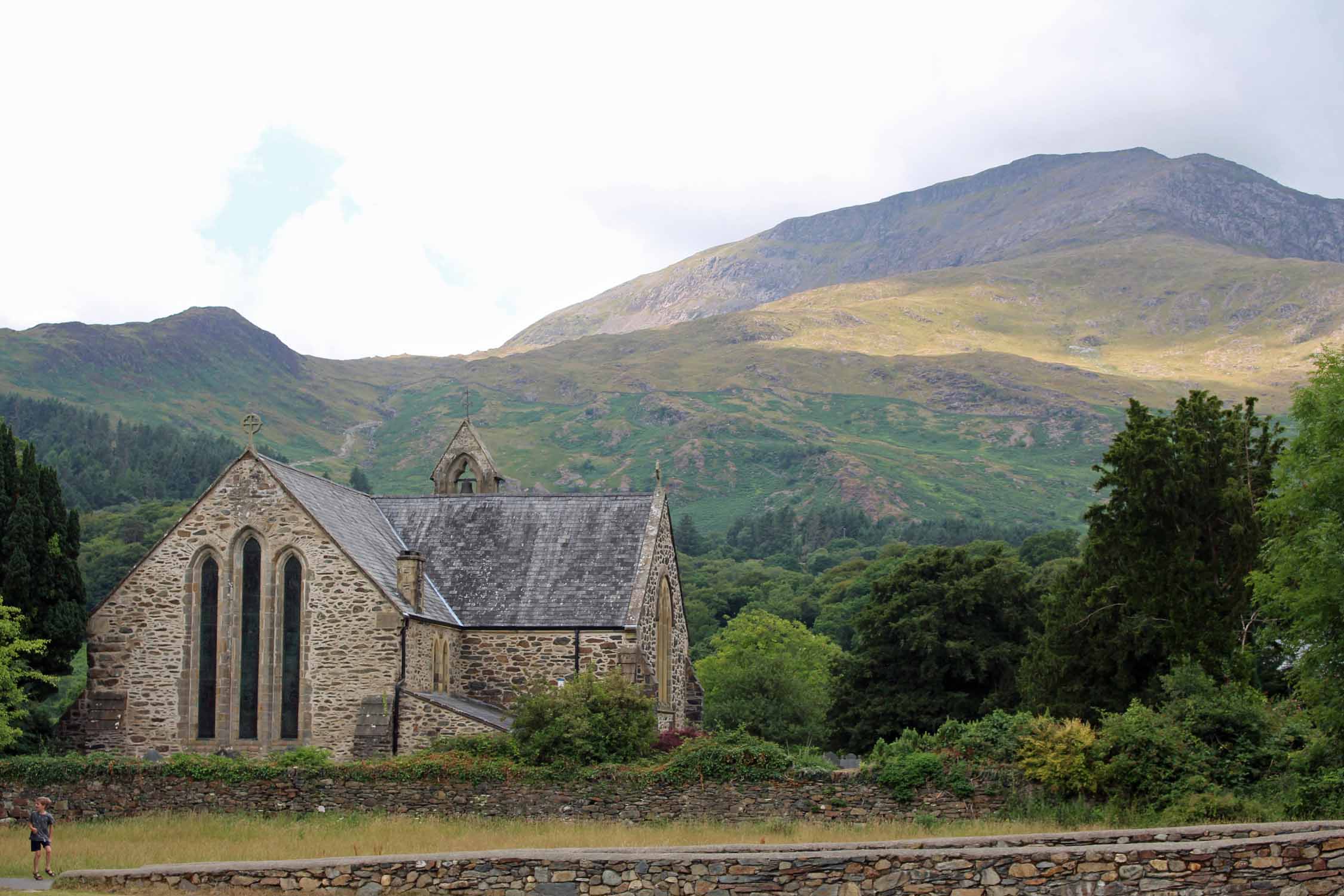 Pays de Galles, Beddgelert, paysage