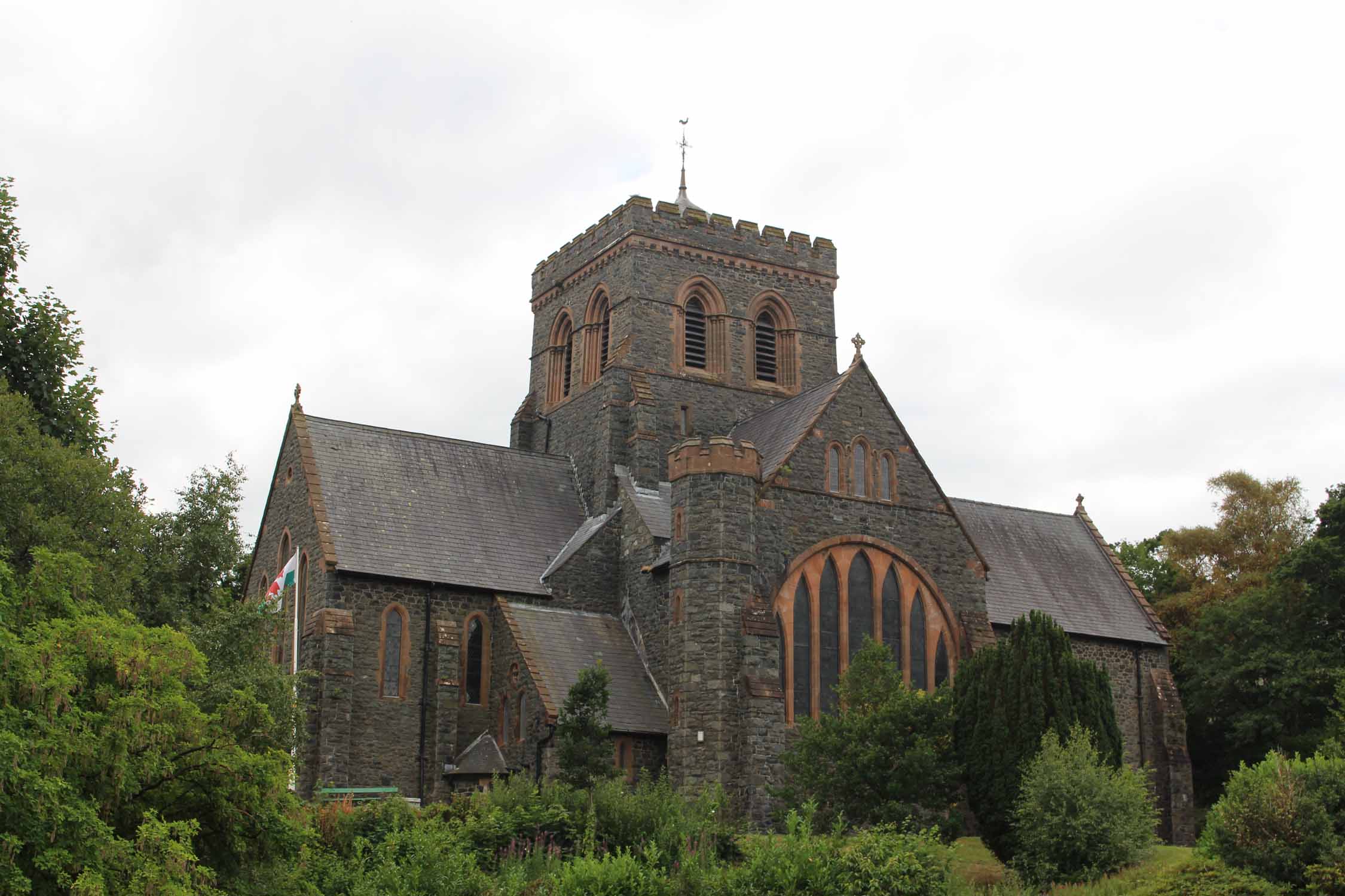 Pays de Galles, Llanberis, église St-Padarn