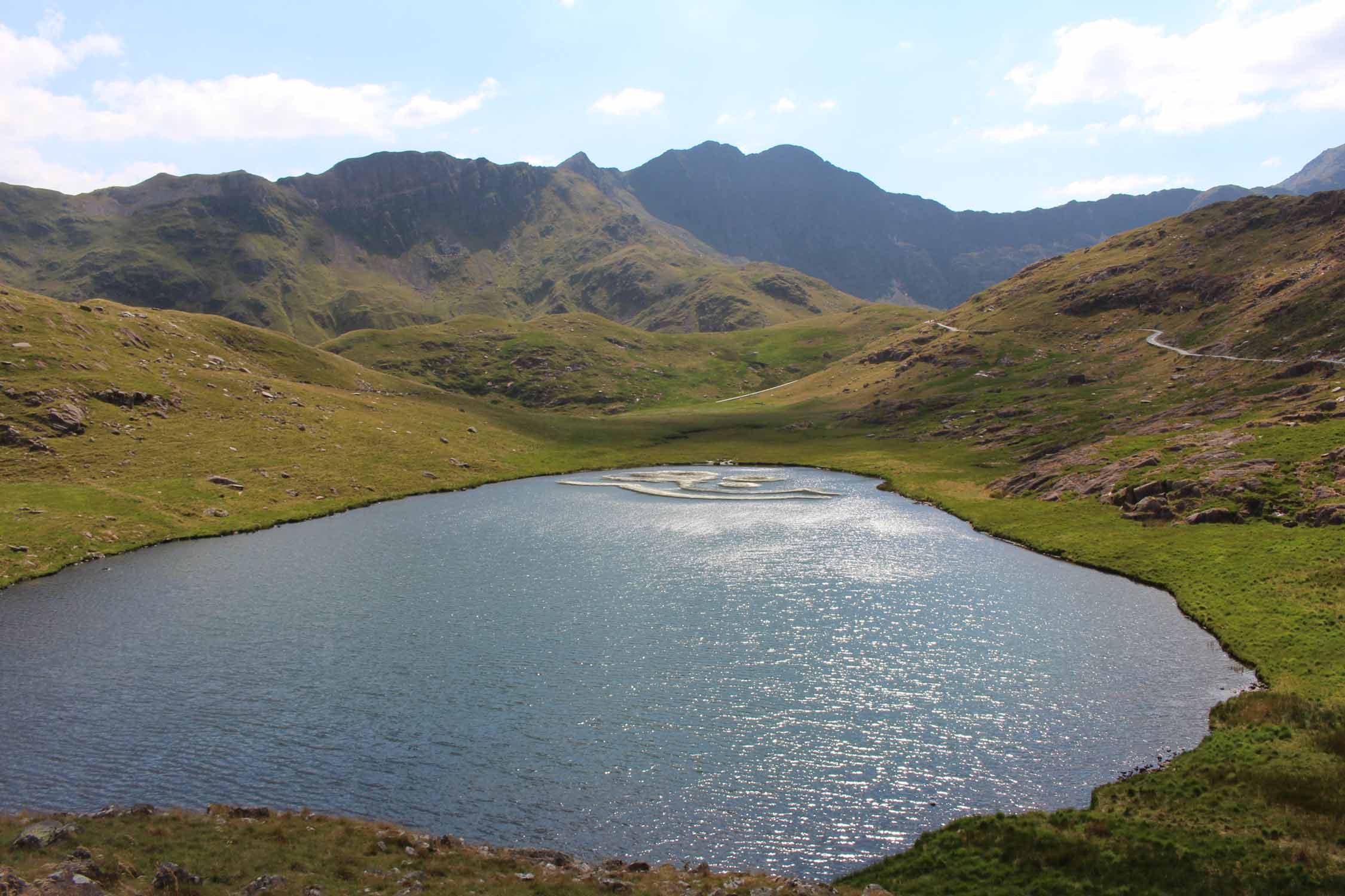 Pays de Galles, parc de Snowdonia, lac