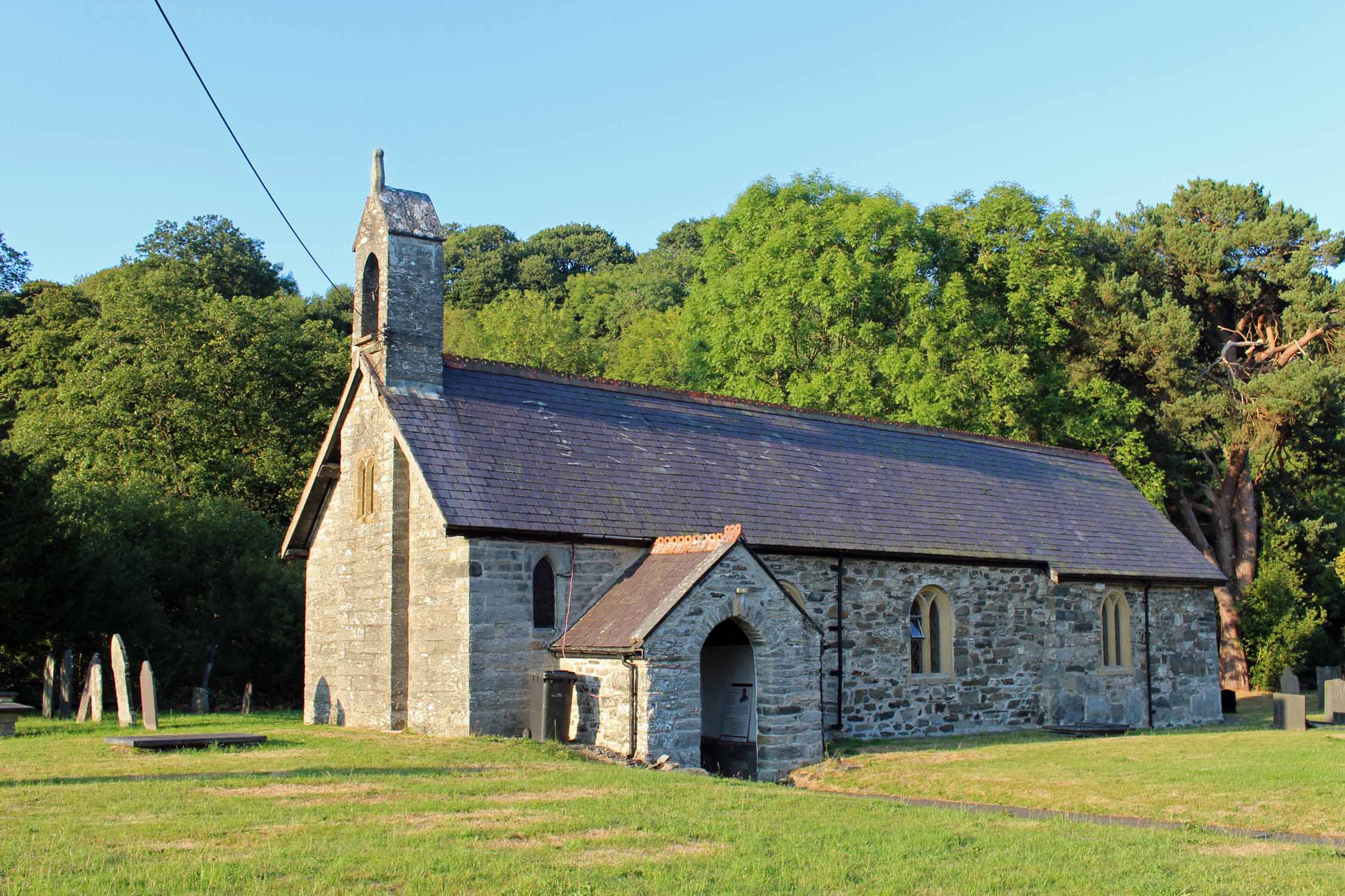 Pays de Galles, Llanfihangel Glyn Myfyr, église