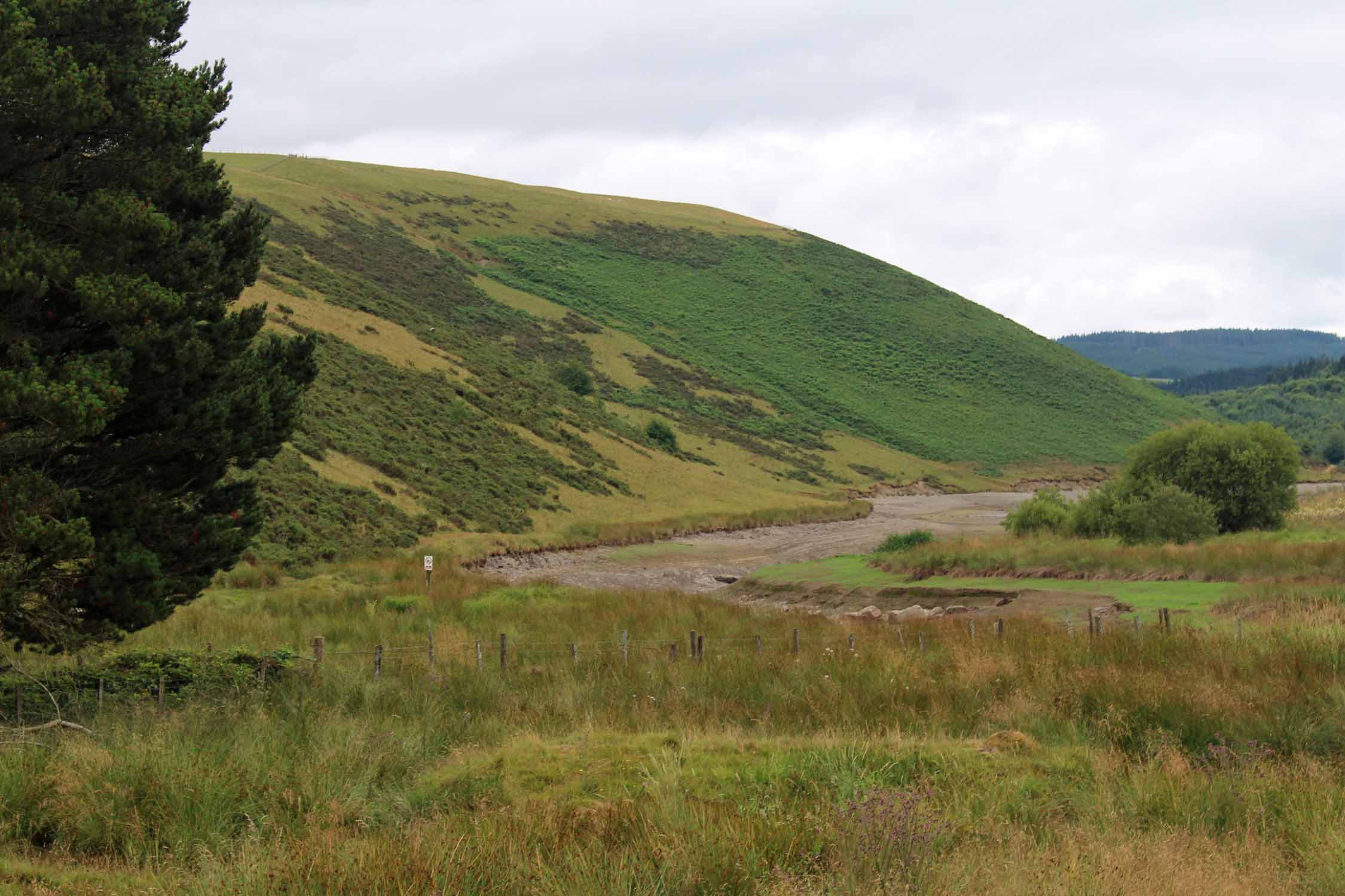 Pays de Galles, monts Cambriens, paysage