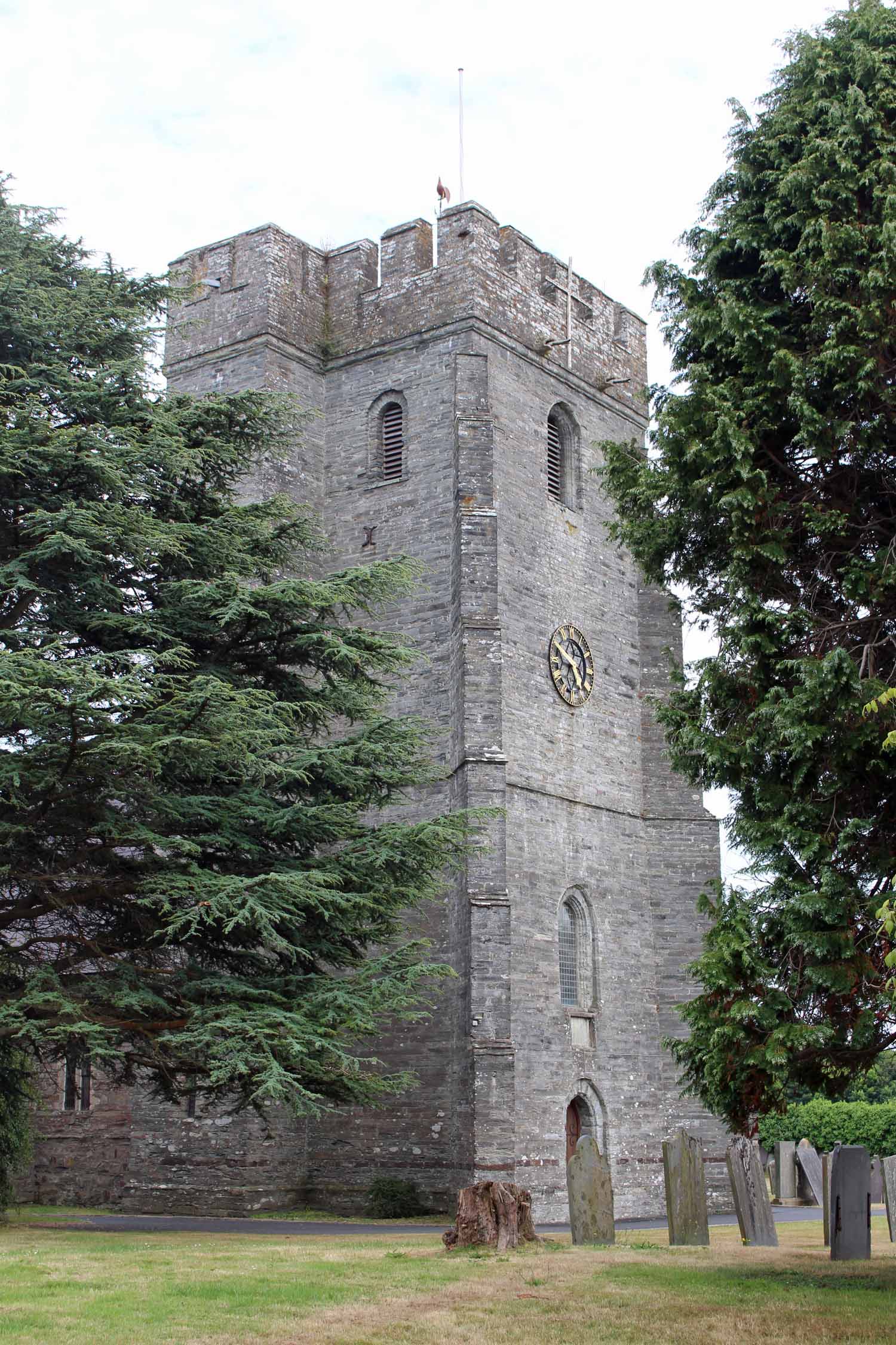 Pays de Galles, Cardigan, église Sainte-Marie