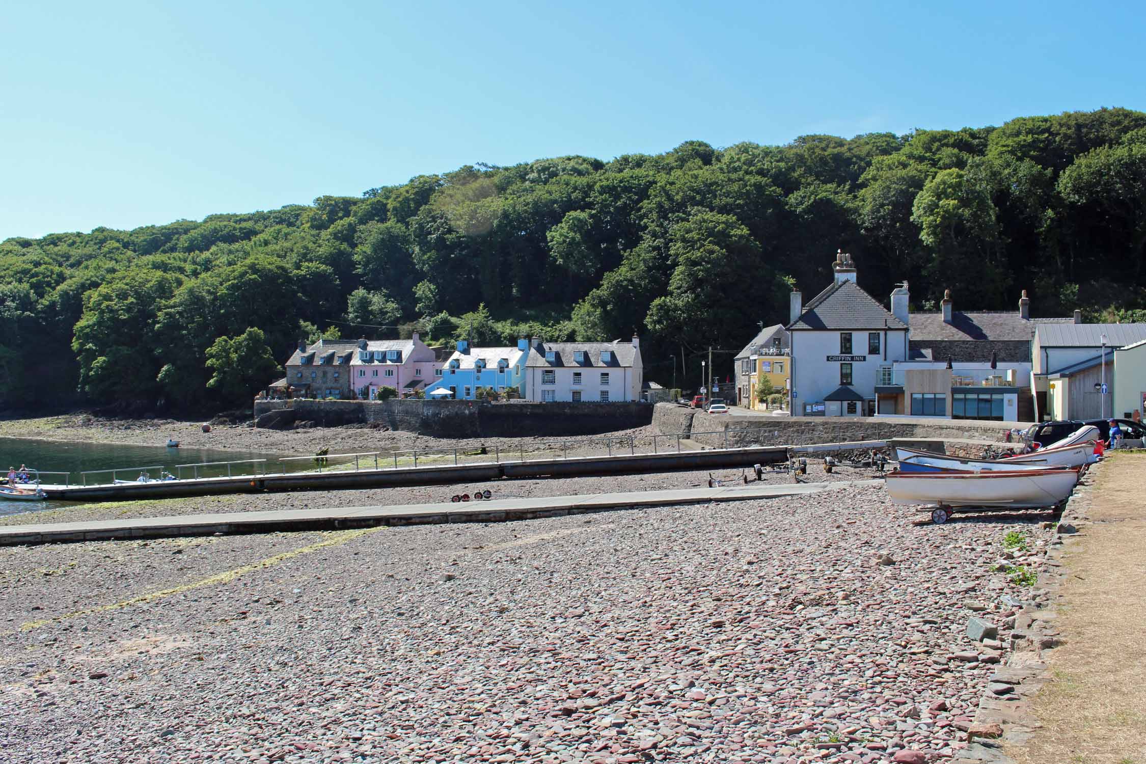 Pays de Galles, plage de Dale