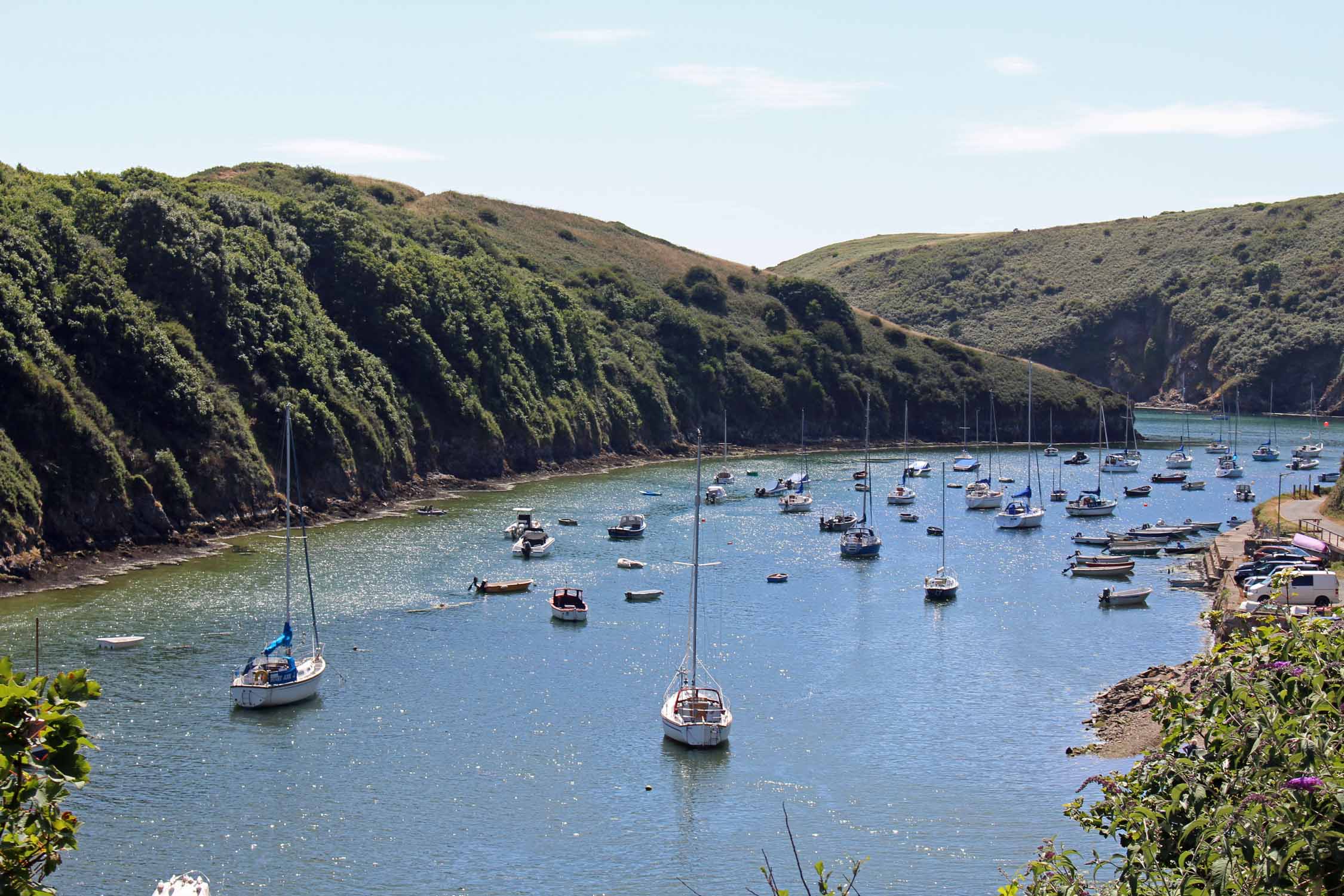 Pays de Galles, port de Solva