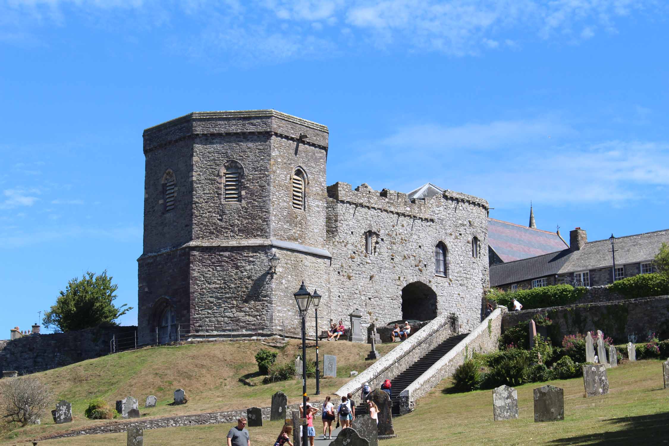 Pays de Galles, St-David's, palais épiscopal