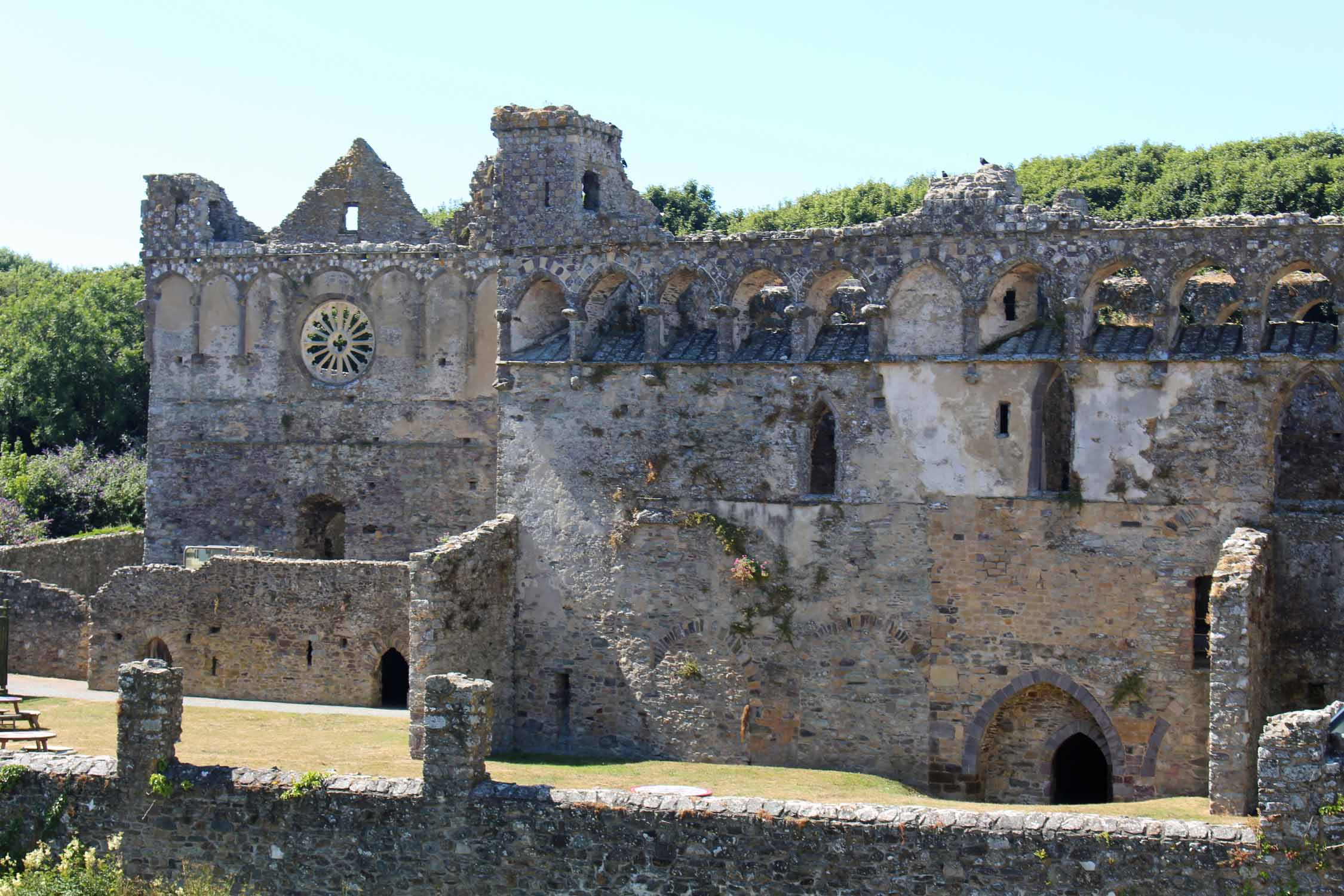 Pays de Galles, St-Davids, palais épiscopal