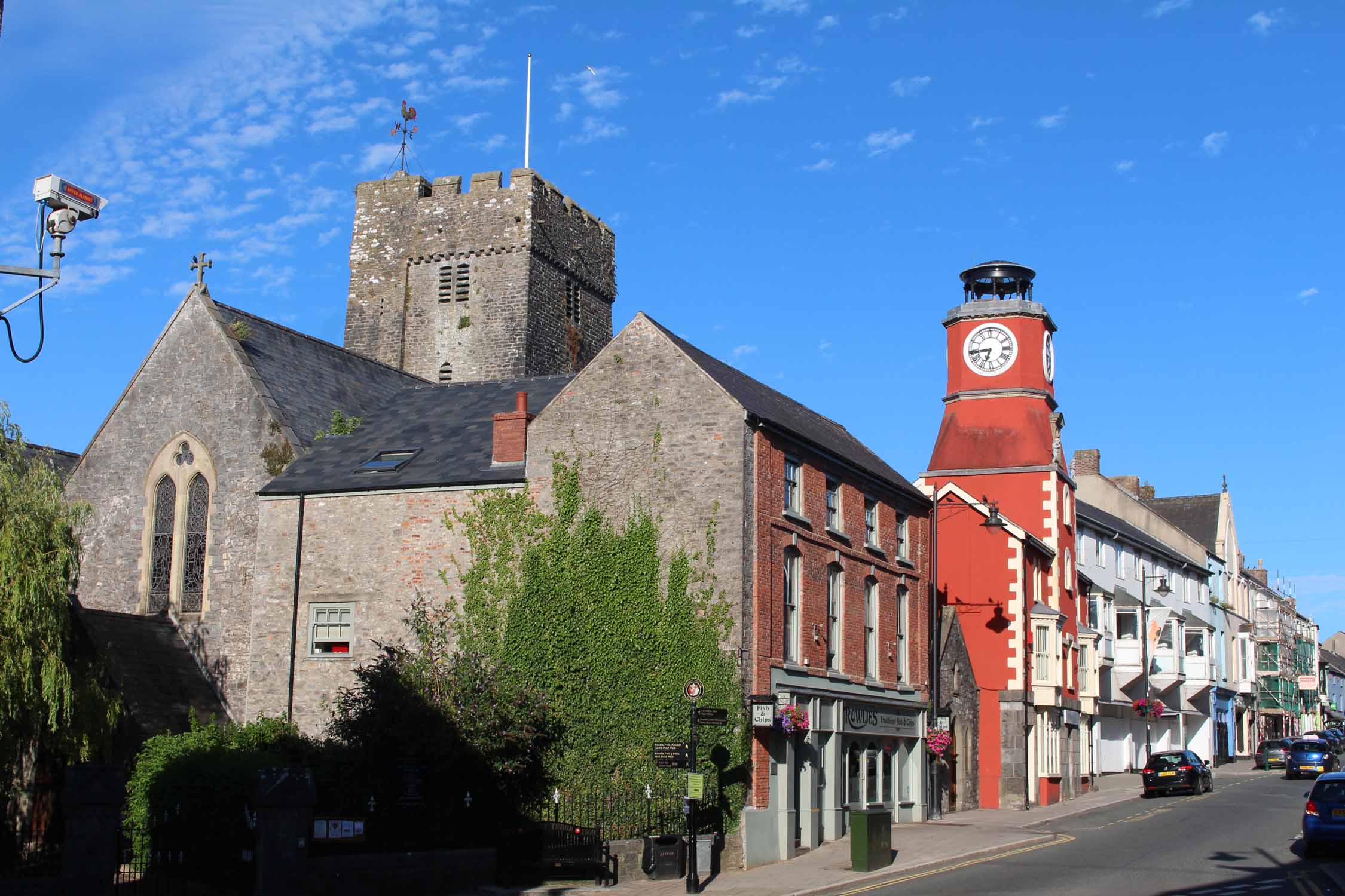 Pays de Galles, Pembroke, église Sainte-Marie