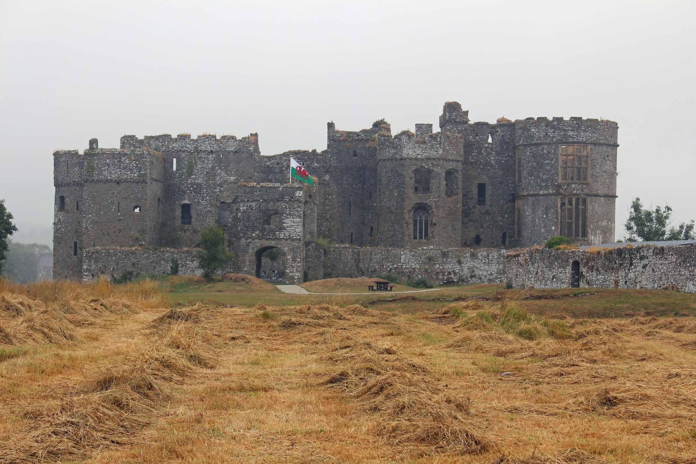Pays de Galles, château de Carew