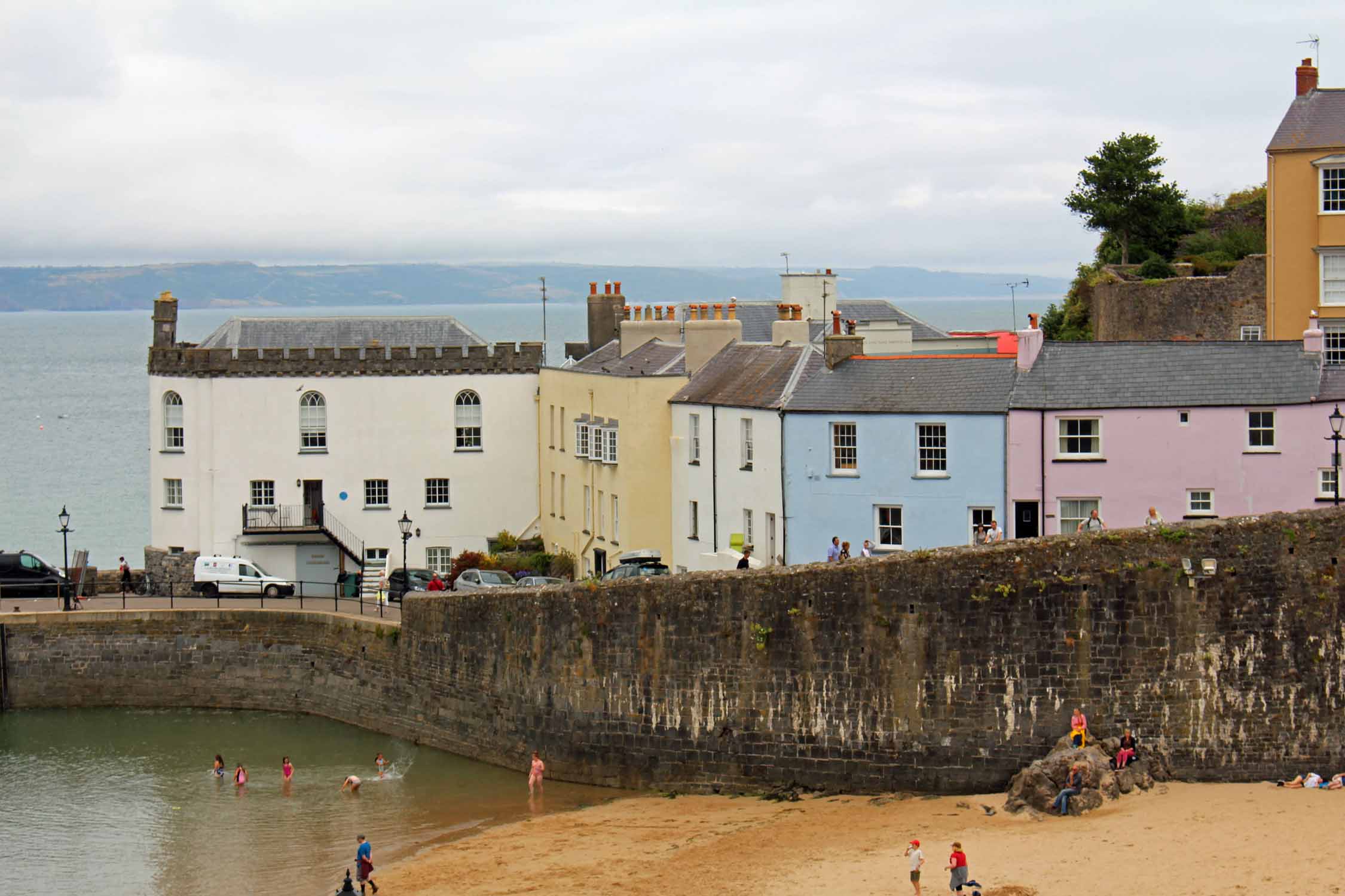 Pays de Galles, Tenby, port