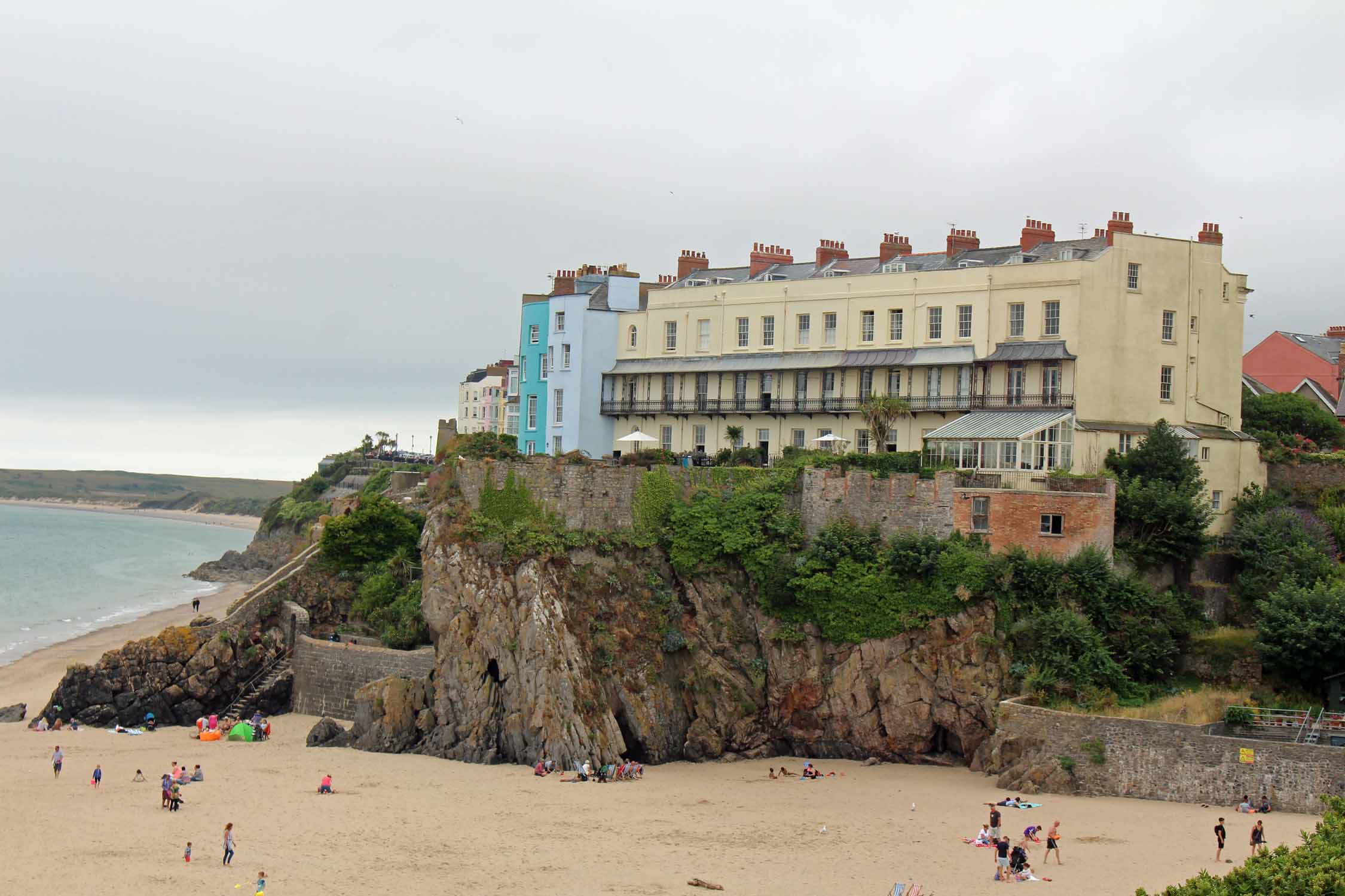 Pays de Galles, Tenby, plage