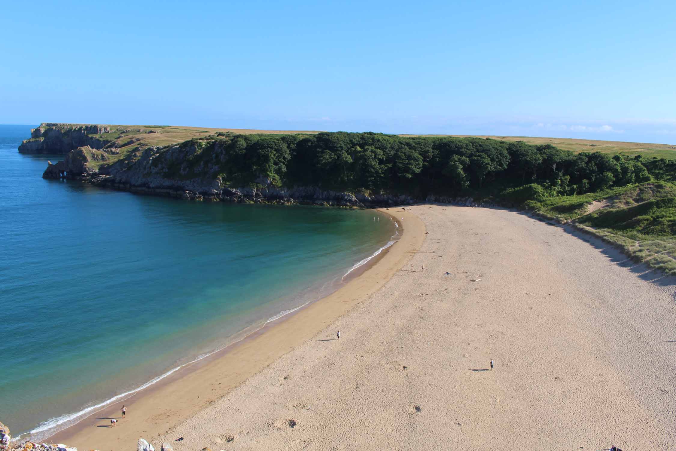 Pays de Galles, plage de Barafundle