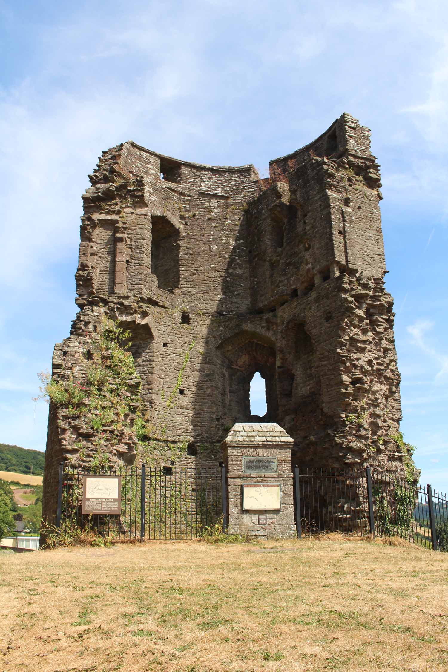 Pays de Galles, château de Crickhowell